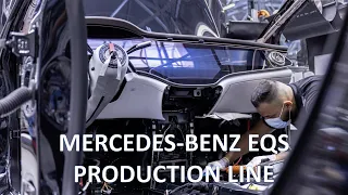 Mercedes-Benz EQS Production Line in Germany