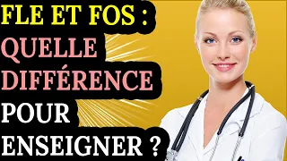 FLE et FOS : Quelle différence pour enseigner ?