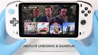 Abxylute Final Version Streaming Handheld ($199) | Unboxing