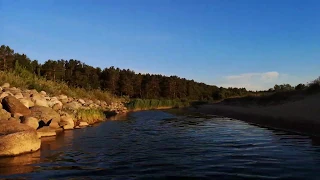 Lilaste river time lapse