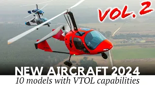 10 Innovative Aircraft for Personal Travel: New VTOLs, Tiltrotors and Electric Jets