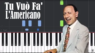 Renato Carosone - Tu Vuò Fa' L'Americano - Piano Tutorial by Easy Piano