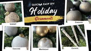 *NEW* DIY Holiday Ornament Ideas
