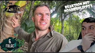 [REAKTION] 7 vs. Wild: Panama - Krokodil am Lager | Folge 6 mit: @noahphilipptv7542