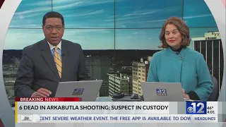 6 dead in Arkabutla, MS shootings; suspect in custody