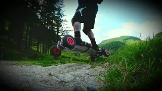 Electric Mountain Board- First Jump