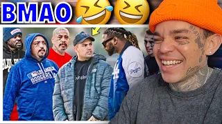 TopNotch Idiots - Hitting THUGS & GANG MEMBERS with a 2 PIECE COMBO in the Hood! [reaction]