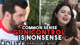 Common Sense Gun Control is Nonsense | Change My Mind