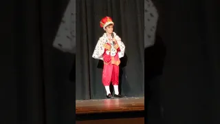 You'll Be Back from Hamilton -  School Talent Show: Oliver's First Solo!
