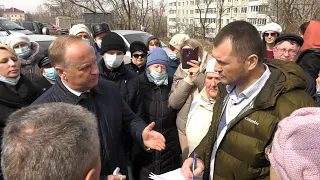 Олег Гуменюк пообщался с жителями Первомайского района