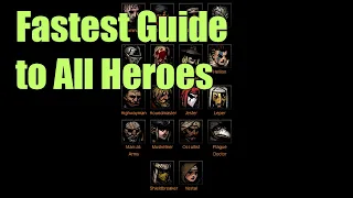 Quick Guide to All Heroes [Darkest Dungeon]
