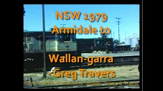 Australian Railways: NSW/Qld  Armidale to Wallangarra PTC/QR  45 and 1720 classes, ride the 45 class