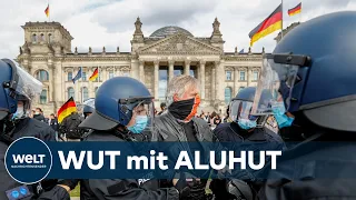 Ohne Masken und Abstand: CORONA-DEMOS in ganz Deutschland