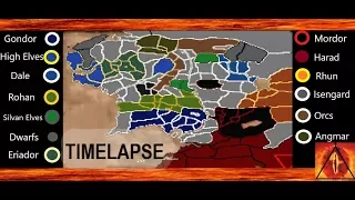 THIRD AGE Timelapse: Total War A.I. Only