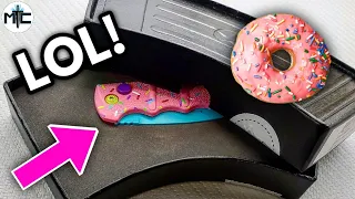 Unboxing the Boker Kalashnikov "Dessert" Warrior - Why? Because RAINBOW SPRINKLES!