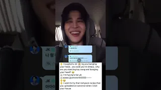 Jikook jikooking on their Weverse Live #jikook