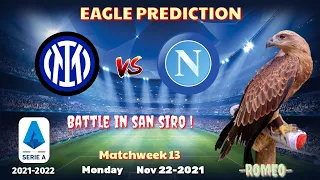 Inter Milan vs Napoli || Serie A 2021/22 || Eagle Prediction