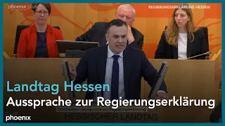 Landtag Hessen: Aussprache zur Regierungserklärung von Boris Rhein am 24.01.24