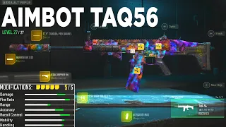 this TAQ 56 build is an AIMBOT in Warzone 2 🔥 ( BEST Setup & Tuning TAQ 56 MW2 )