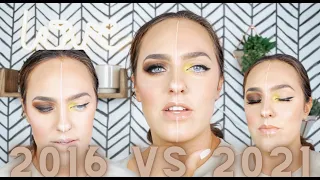 2016 vs 2021 MAKEUP TREND! which one is better?!?