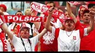 Fans gather in Warsaw ahead of crunch clash