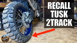 Tusk 2Track Tire RECALL! What You Need to Know