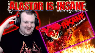 Alastor is Demonically Awesome | INSANE SFM - (BlackGryp0n & Baasik) By SAmiLose SAL Reaction