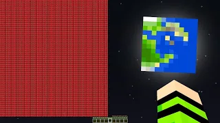 TRY TO DIE WITH 1 MILLION HEARTS IN MINECRAFT