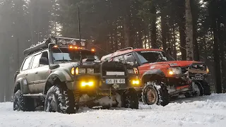 SNOW CHALLENGE / WRANGLER - LAND CRUISER - DISCOVERY