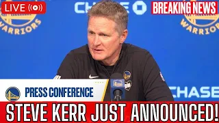 Steve Kerr SURPRISES and FINALLY talks about the FUTURE of Players with the Warriors in Free Agency