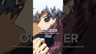 Your Month Your My Hero Academia Character | #anime #mha #shorts