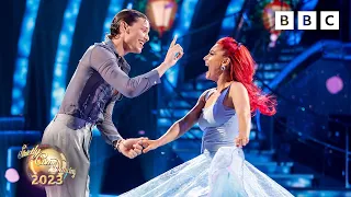 Bobby Brazier and Dianne Buswell Foxtrot to All About You by Mcfly ✨ BBC Strictly 2023