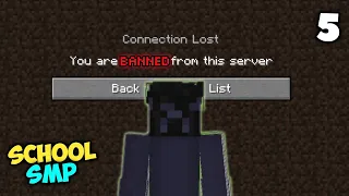 Why I Got Banned on My SCHOOL's Minecraft SMP Server || School SMP #5