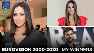 Eurovision 2000-2020 — My winners