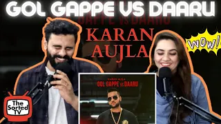 GolGappe Vs Daaru I Karan Aujla | Delhi Couple Reactions