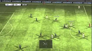 PES 2012 Gameplay Inter - AC Milan