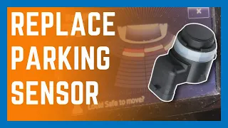 How to REPLACE rear BACKUP SENSOR (Skoda Octavia 3 - parking assistant not working)