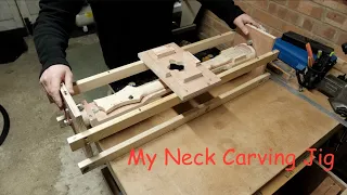 Guitar Neck Carving Jig