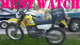 DON'T BUY A SUZUKI DR200SE UNTIL YOU WATCH THIS
