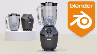 Modeling a Blender in Blender - Product Visualization Tutorial (Aryan)