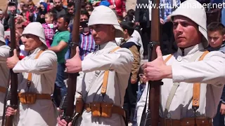 ANITKABİR'DE MUHTEŞEM  NÖBET DEĞİŞİMİ TÖRENİ BU KIYAFETLE BİR DAHA GÖREMEZSİNİZ