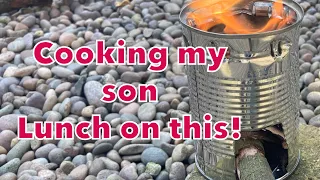 How to make a simple hobo stove