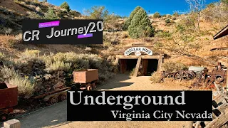 Virginia City Nevada Mines-  Underground tour of Virginia City