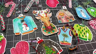 LIVE! Christmas Sweater Watercolor Gift Tags (and MORE!)