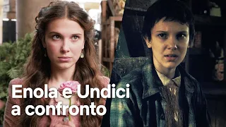 Millie Bobby Brown a confronto: Enola Holmes vs Undici | Netflix Italia