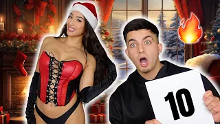 RATING ANA'S NAUGHTY CHRISTMAS OUTFITS!!