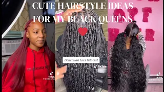 15+ cute hair styles for my black queens ❤️🥰