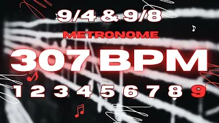 307 BPM - 9/4 & 9/8 Metronome