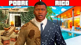 MANSÃO DE RICO VS DE POBRE!! (GTA 5)