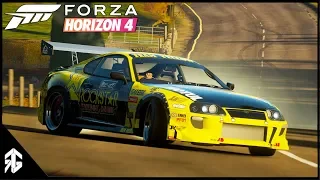 Forza Horzon 4 - TOYOTA SUPRA 1998 RZ DRIFT BUILD (FH4) DRIFTING